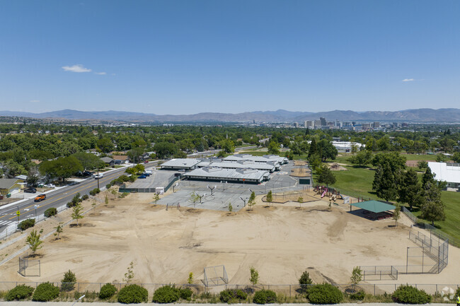 Mamie Towles Elementary School is less than ten minutes from Downtown Reno.