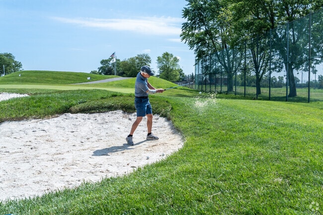 Don't let sand traps stop you from a good day at Cog Hill Golf and Country Club in Hastings.