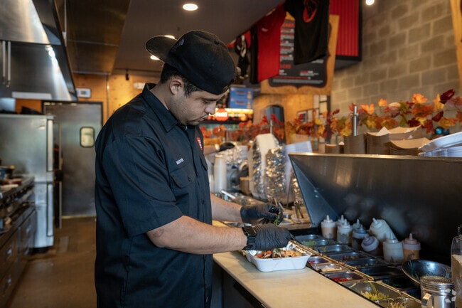 From street-style to gourmet, Taco Bamba near George Mason offers residents a taco adventure.