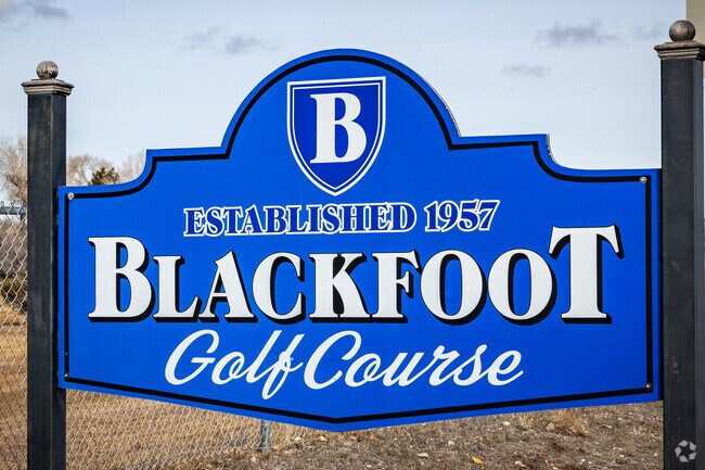 Test your game at the challenging Blackfoot golf course in north Blackfoot.