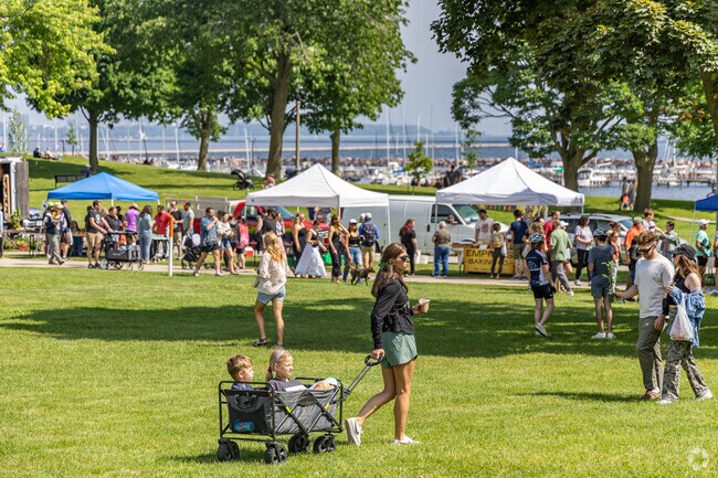 The South Shore Farmer's Market is Bay View's happy place on Saturday mornings in the summer.