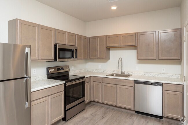 3BR, 2BA - 1,153SF - Kitchen