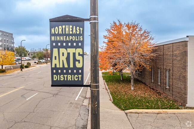 Logan Park is part of the Northeast Minneapolis Arts District.