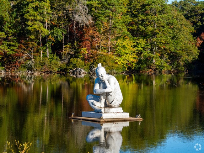 Riverside locals can admire the sculptures and walk the trails of The Mariner's Museum and Park.