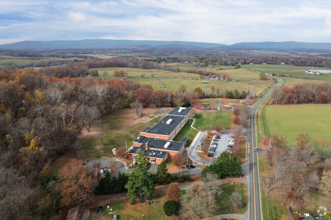 The Claude Thompson Elementary School in Middleburg serves students in Loudoun County.