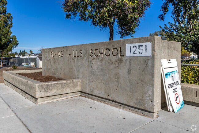The Flying Hills Elementary School in El Cajon.