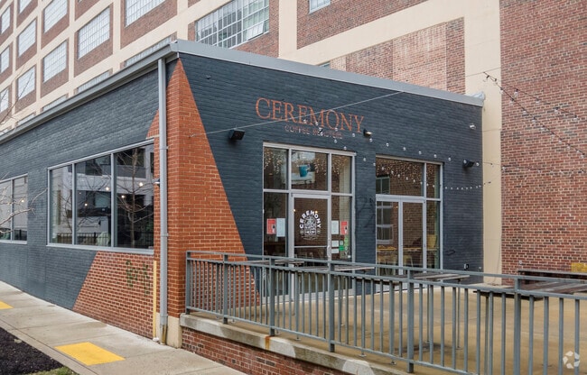 Grab a morning pick-me-up at Ceremony Coffee Roasters near the Seton Hill neighborhood.