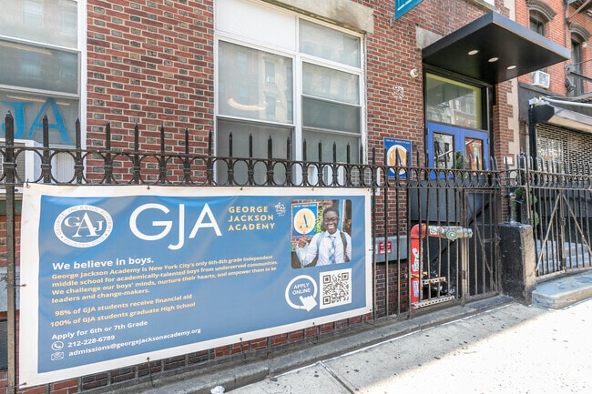 East Village is home to the renowned George Jackson Academy.