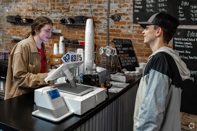 Stop by Newnan's The Oink Joint for hickory smoked BBQ and local craft beer.