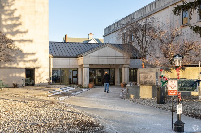 Sunnywest is never too far from the public library in Downtown Marion.