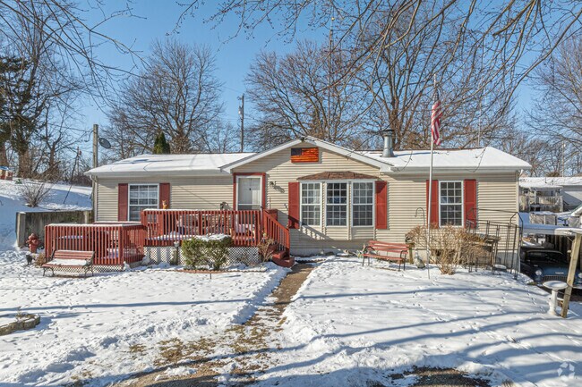 Ranch-style homes are the most common style in East Goshen.