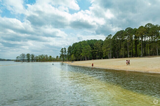 Jordan Lake is a stunning setting for a fun afternoon especially during warmer months minutes from The Preserve at Jordan Lake.