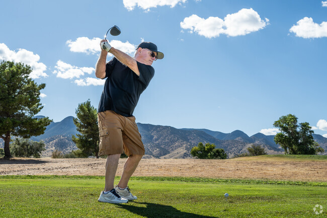 True to its name, the Mountain View Golf Course has scenic mountain views when teeing off.