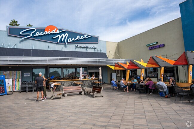 Locals prefer their own one of kind grocery store Seaside Market in Cardiff By The Sea.