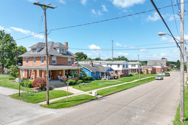 East Palestine residents keep their lawn nice and tidy.