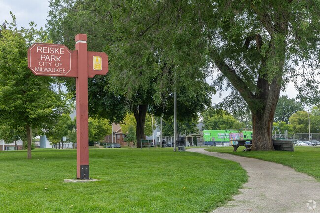 Reiske Park is located in the Muskego Way neighborhood.