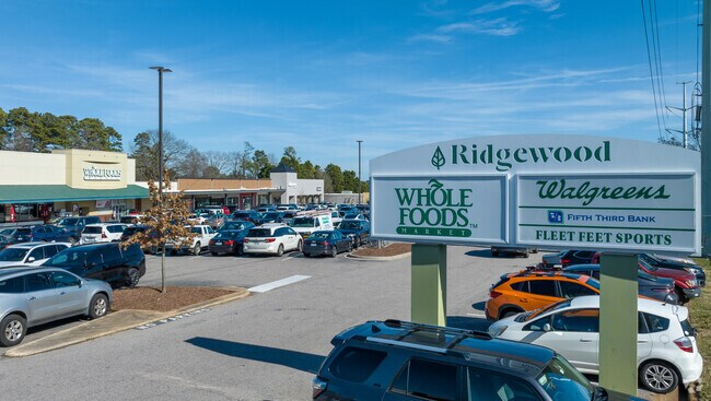 Ridgewood Shopping Center in Glenwood has a Whole Foods and Walgreens, among other shops.