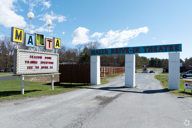 Malta has a historic drive-in theater that has been open since 1949.