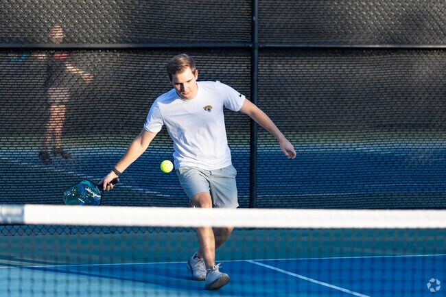 Play a game of pickleball at Fort Family Regional Park.