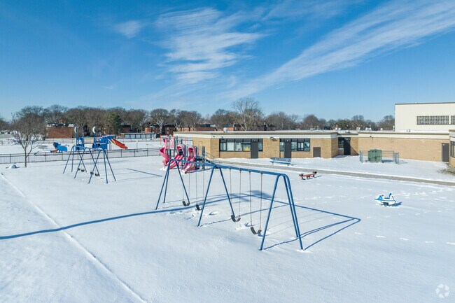 Westwood Elementary School front play area.