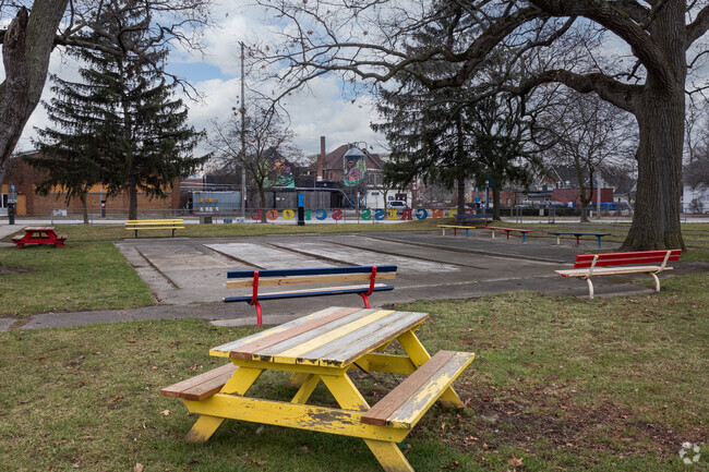 Congress Elementary on Baldwin, Playground.