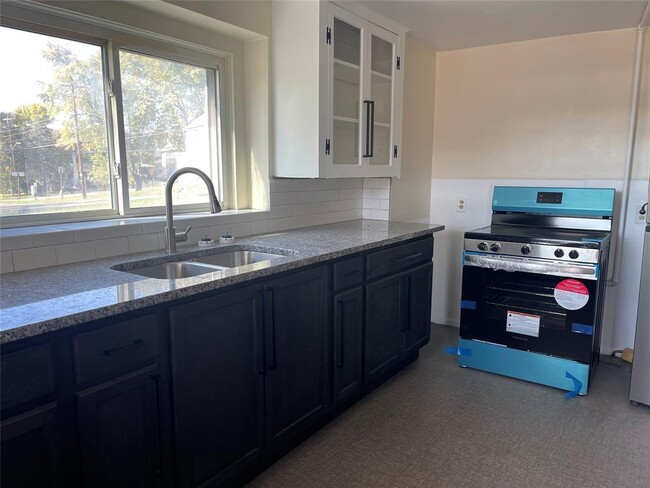 Kitchen with new appliances