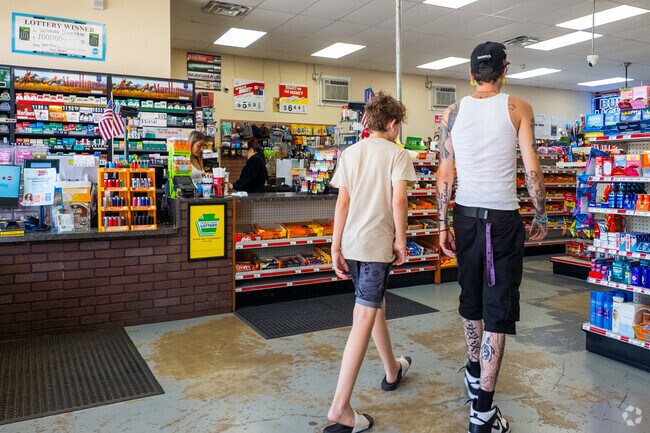 There aren't many shopping options in Summit Hill, but small markets and convenience stores like Miner's Market carry some basic essentials.
