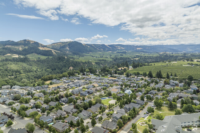 The Heights is a quiet neighborhood close to the Columbia River.