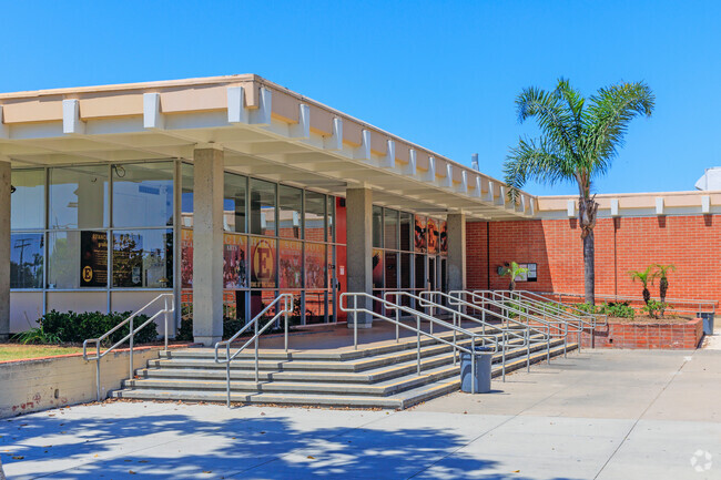Estancia High School, home of the Eagles.