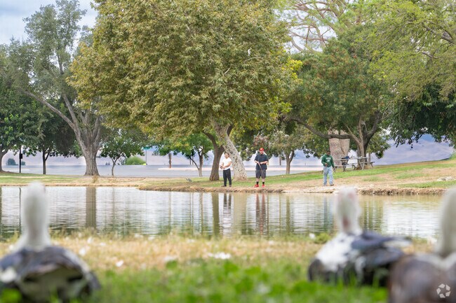 Locals enjoy fishing and birdwatching at Gustine’s lakes.
