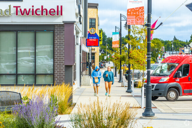 Take a walk down Sheyenne st for great shopping and dinning in Southside.