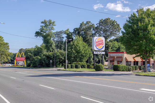 Affectionately known as Hamburger Hill, the Long Hill neighborhood is known for burger places.