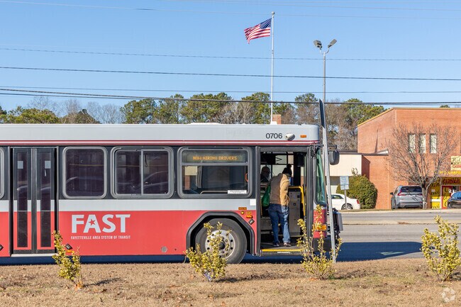FAST operates 18 bus routes throughout the Fayetteville area including Westover.