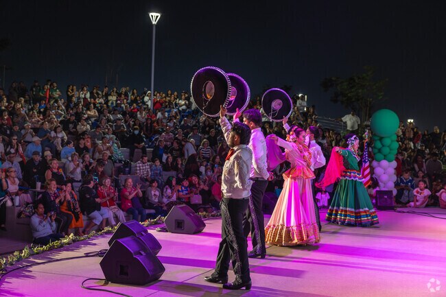 Families gather for a great time at  the El Grito celebration in Moreno Valley.