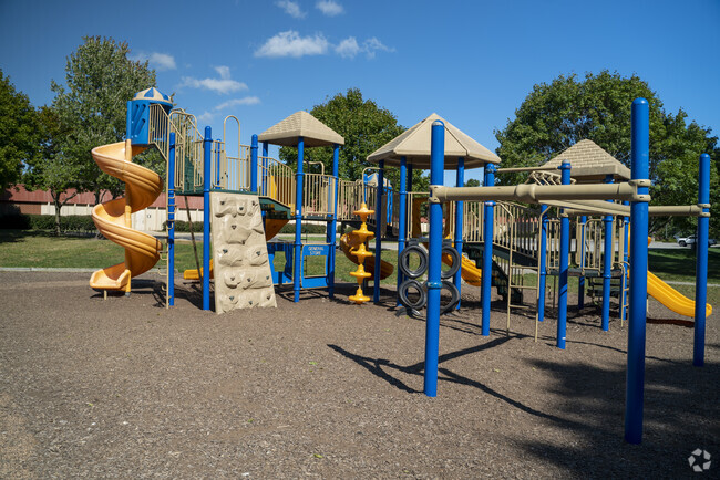 East Carmel's Woodbrook Elementary School has a large playground for maximum recess fun.