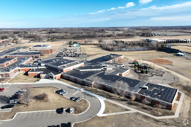 Maple Lake Elementary School lies in the heart of Maple Lake.