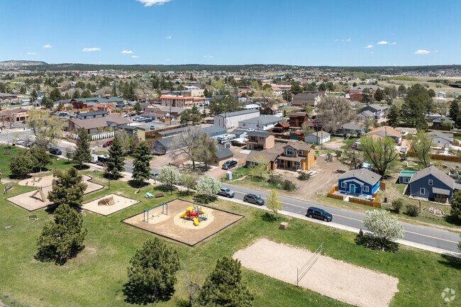 Monument has several types of homes and easy access to parks.