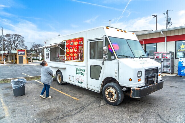 The 9th Ward residents enjoy grabbing a quick lunch at the Taqueria Arandas Taco Truck.
