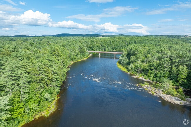 Immerse yourself in the rivers and forest that run through the beautiful town of Penacook.