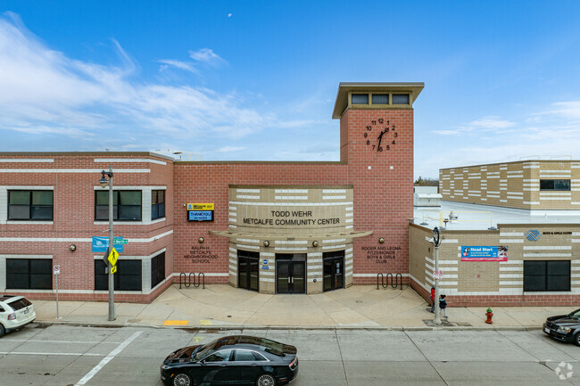 Ralph H Metcalfe School has roughly 326