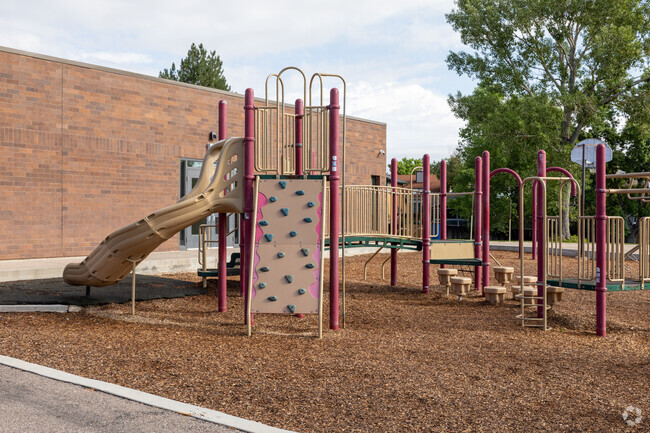 Cimarron Elementary School playground is fun for students during recess.