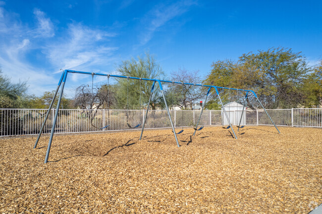 Have fun on the swings at Apache Elementary School in Peoria.
