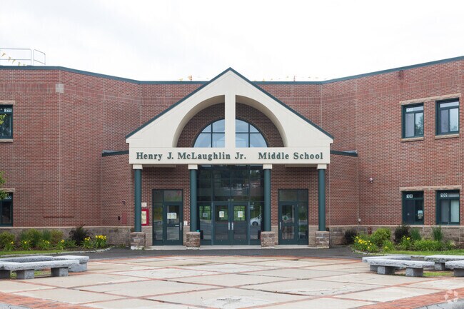 Henry J. McLaughlin Middle School in Manchester serves students from grades 6 thru 8.