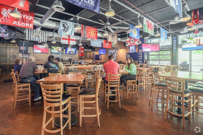 Chatham Tap is a popular sports bar and pub located in the Butler-Tarkington neighborhood on Sunset Avenue.