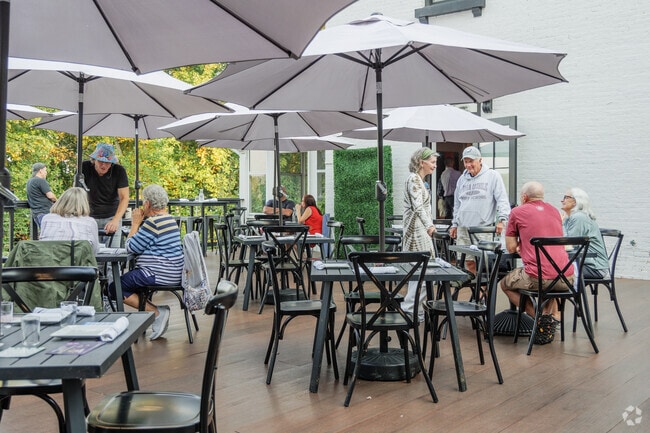 Diners at Hudson House can enjoy views of the Hudson River while sipping on craft cocktails.