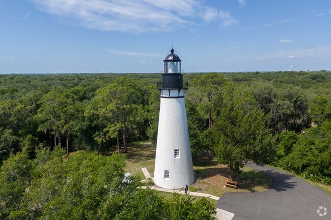 The Amelia Island Lighthouse in Fernandina Beach is the oldest lighthouse in the state.