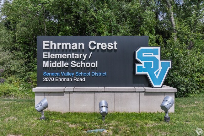 Ehrman Crest Elementary and Middle School severs grades K-4 and 5-6.