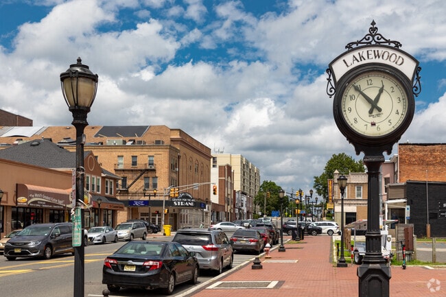 Downtown Lakewood is a hive of activity.