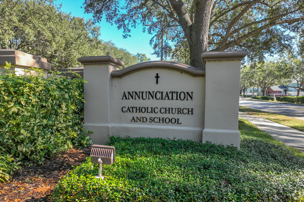 Annunciation Catholic Academy is located at 593 Jamestown Blvd in the Spring Valley community.