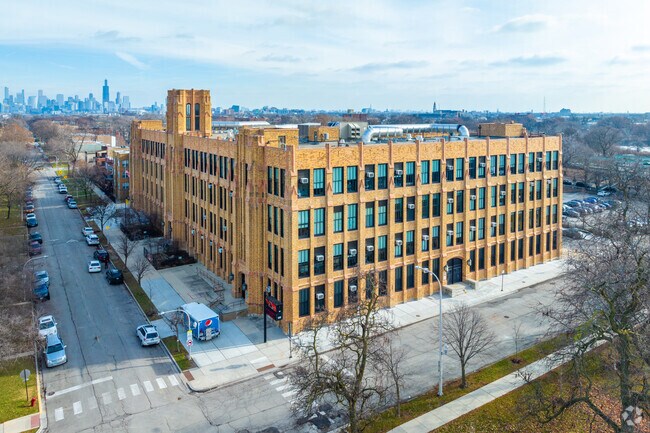 Raby High School is located in the Garfield Park neighborhood.